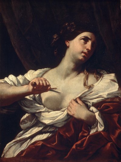 Lucretia door Guido Reni